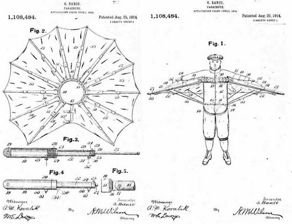 Inventor Paracaidas eslovaco
